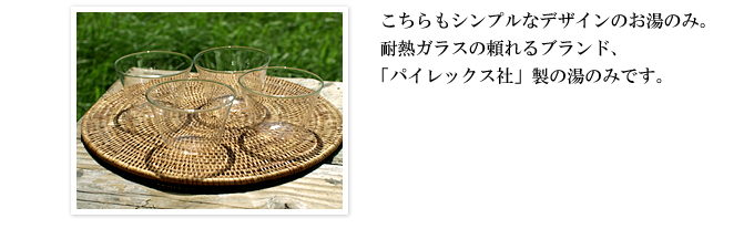 ちょっと大きめ万能ガラス急須