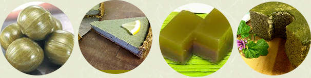煎茶パウダーを使ったお菓子