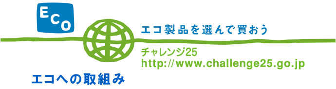 チャレンジ25　エコ