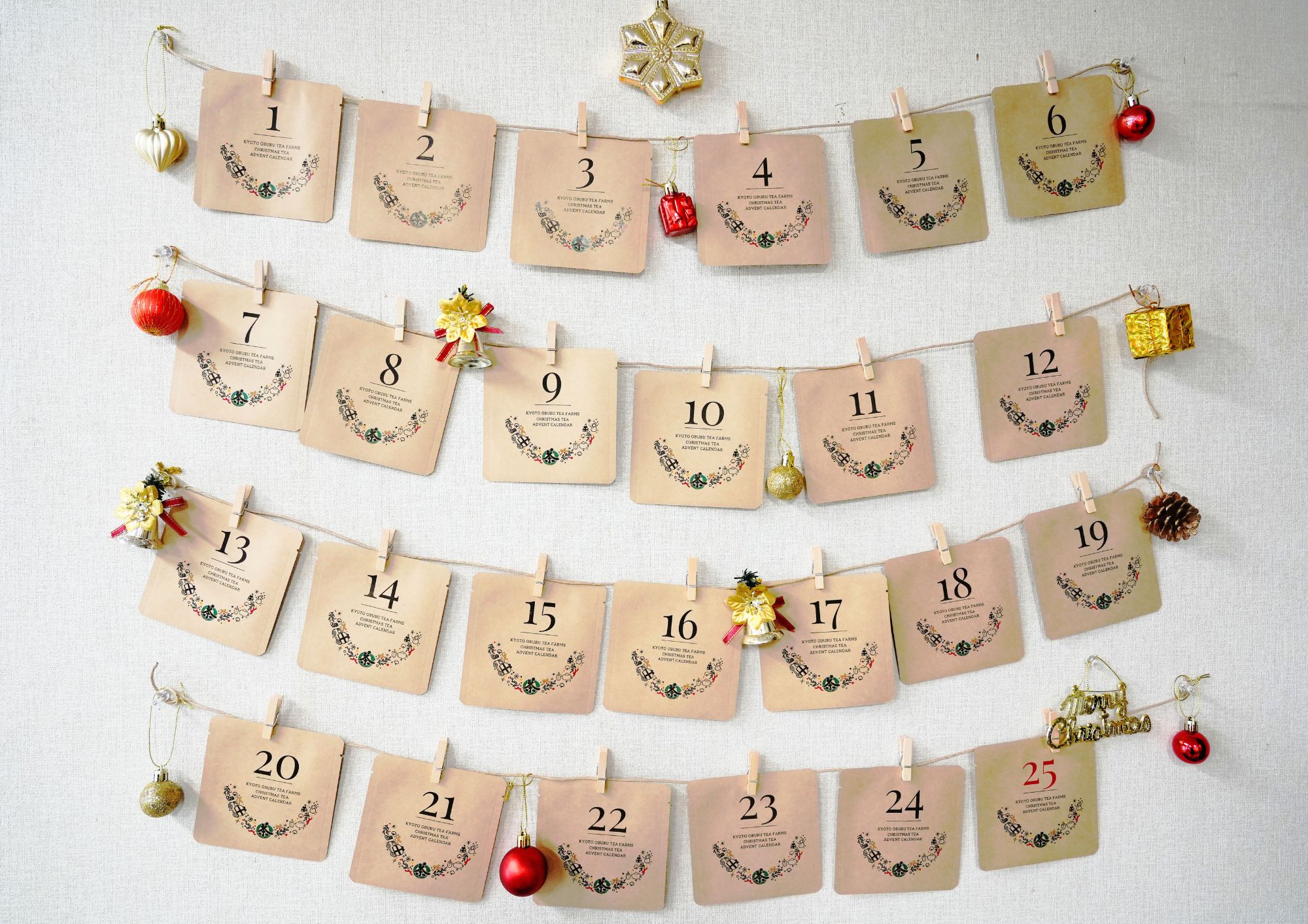 新商品】おぶぶクリスマスティーアドベントカレンダー🎄 - obubublog